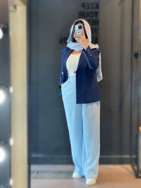 شلوار نیم بگ