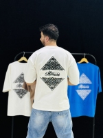 تیشرت دو نخ پنبه گلدوزی