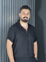 پیراهن مراکشی کنفی مردانه مشکی