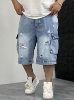 شلوارک جین Balenciaga کد 15