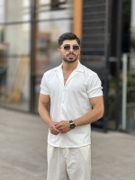 پیراهن مراکش ارم سفید