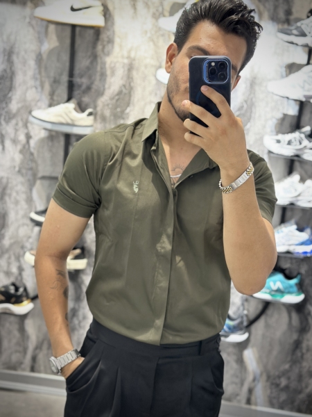 پیراهن پارچه ساتن خارجی ( دوخت شرکتی )