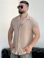 پیراهن وارداتی Louis نسکافه ای