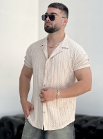 پیراهن وارداتی Louis کِرِم خاکی