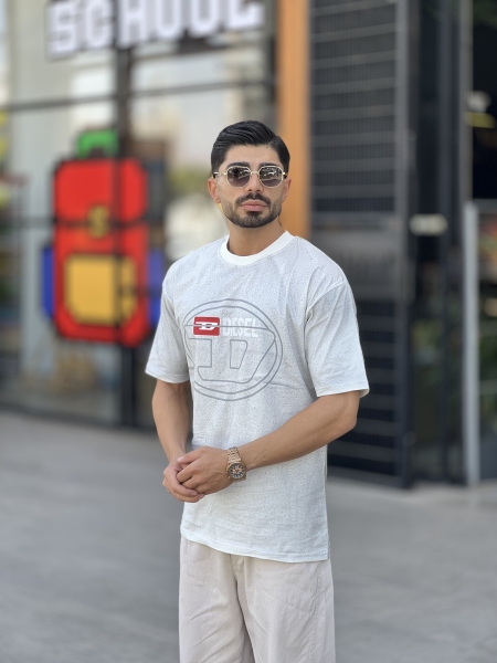 تیشرت حراجی پیسوله Diesel سفید