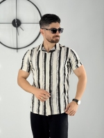 پیراهن لنین خط مشکی