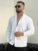 پیراهن دوشین SLIMFIT سفید