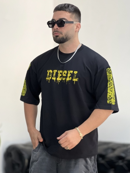 تیشرت 2نخ Diesel مشکی