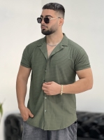 پیراهن RIKO سبز تیره کد 299