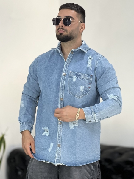 پیراهن جین ZARA یخی زاپ
