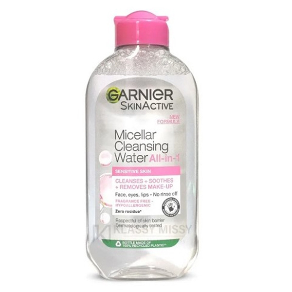 مسیلار انواع پوست و پوست حساس گارنیر 200ml