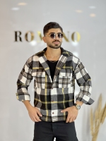 کت پشمی 800 گرمی H ضخیم م س زرد