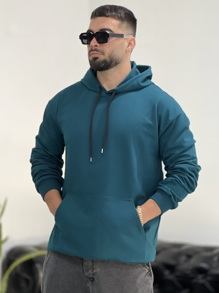 هودی 3نخ پنبه ZARA سبز 795
