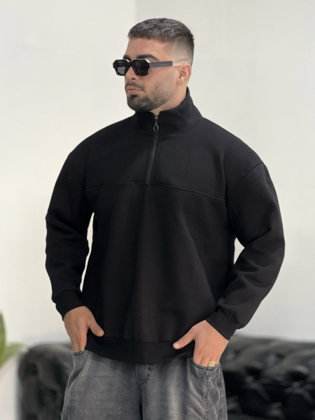 نیم زیپ 3نخ RAW مشکی X
