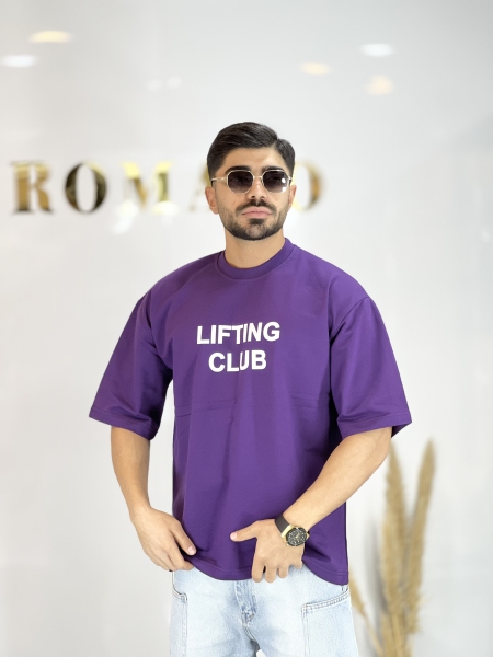 تیشرت دورس پاییزه Lift بنفش