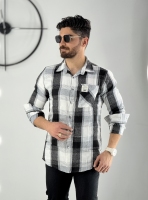 پیراهن پشمی کد 210 جیبدار