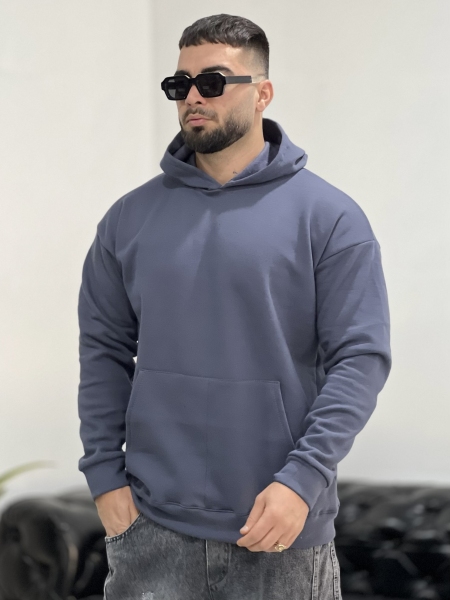 هودی 3نخ Basic خاکستری H
