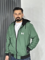 بادگیر داخل خز مردانه سبز