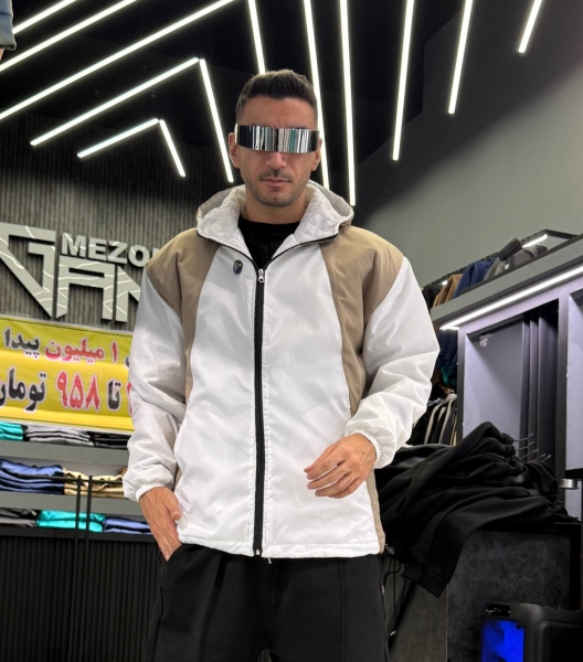 کاپشن بغل کرم