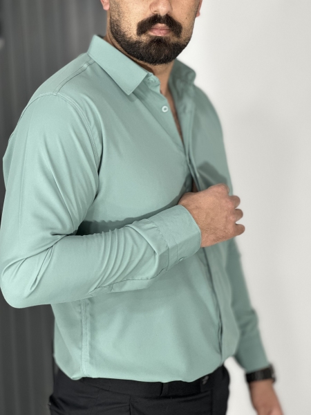 پیراهن دوشین مردانه رنگ سبز