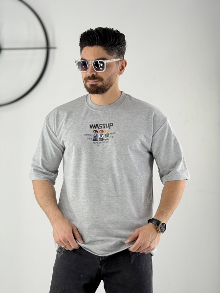 تیشرت طرح 3 پسر ملانژ