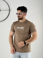 تیشرت اندامی wizard موکا