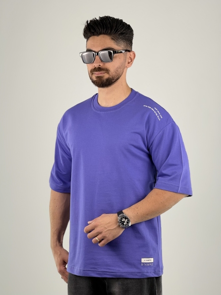 تیشرت 2نخ stampd بنفش
