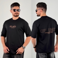 تیشرت 2 نخ off timesمشکی