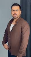 پیراهن باکسی مازراتی قهوه ای