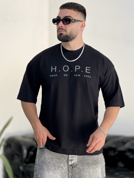 تیشرت پنبه Hold مشکی