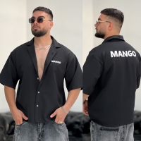 پیراهن باکسی مازراتی Mango مشکی