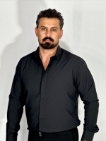 پیراهن دوشین مردانه رنگ مشکی