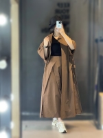 بارونی چاکدار (بدون شلوار)