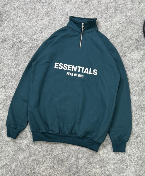 نیم زیپ 3نخ پنبه Essentials کله غازی