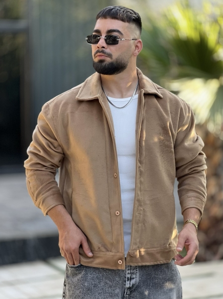 جکت فوتر ZARA نسکافه ای