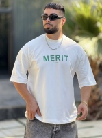 تیشرت 2نخ Merit سفید