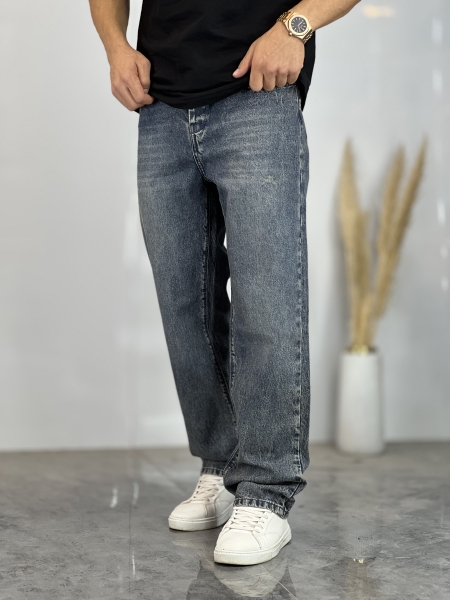 شلوار نیم بگ جین Zara سبز کد979