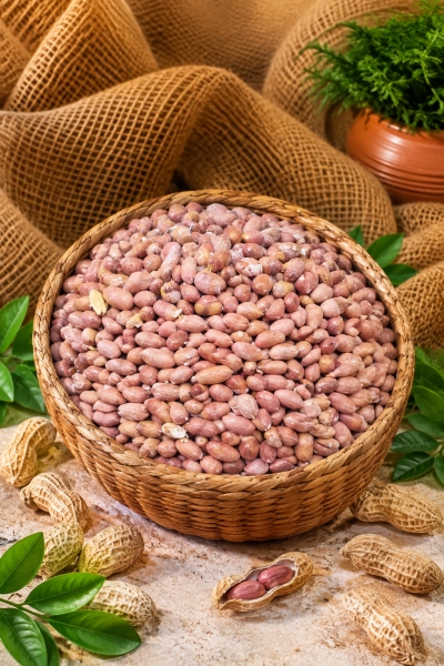بادام زمینی ریزومتوسط 1 کیلویی