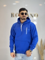 هودی سه نخ اسپان پنبه Pro آبی
