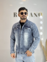 کت جین پارچه خارجی Max آبی سایه