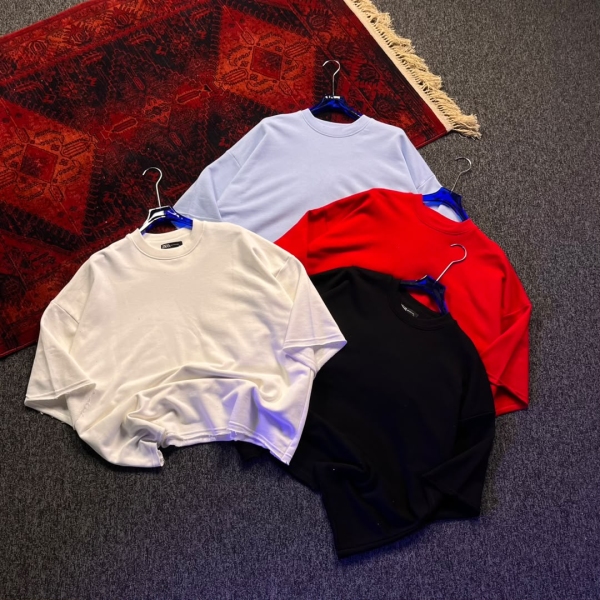تیشرت 3 نخ ضخیم اور سایز ( بسته 16 عددی ) هر عدد 1.300 بیسیک