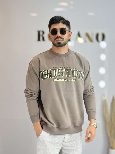دورس سه نخ پنبه Boston موکا