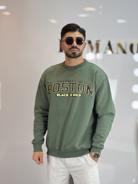 دورس سه نخ پنبه Boston سبز