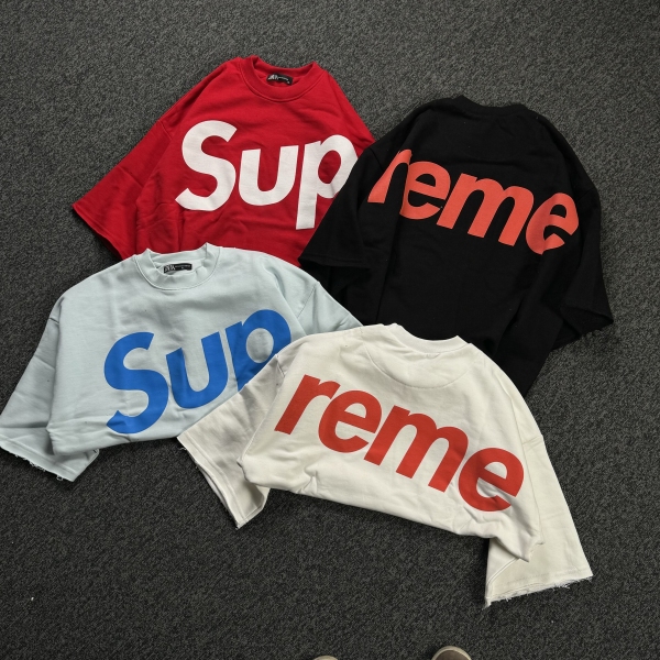 تیشرت 3 نخ ضخیم ( بسته 16 عددی ) هر عدد 1.350 تومان چاپ supreme