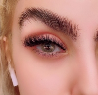 مژه یکسره Vip دنباله دار تراکم بالا ضربدری