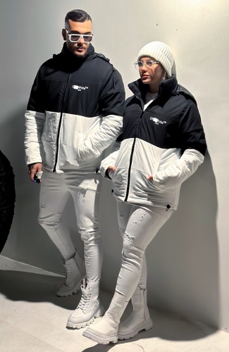 کاپشن Off white