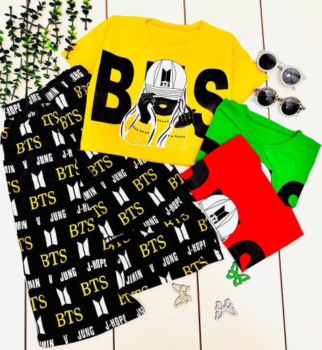 کراپ شلوارbts