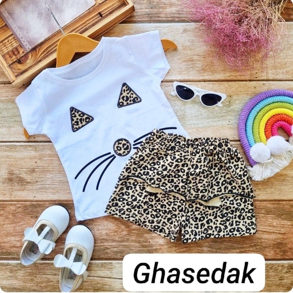 تیشرت شلوارک دخترونه