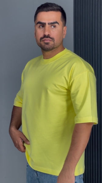 تیشرت لش دونخ زرد
