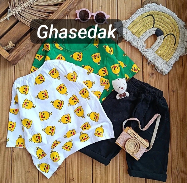 تیشرت شلوارک جوجه اردک
